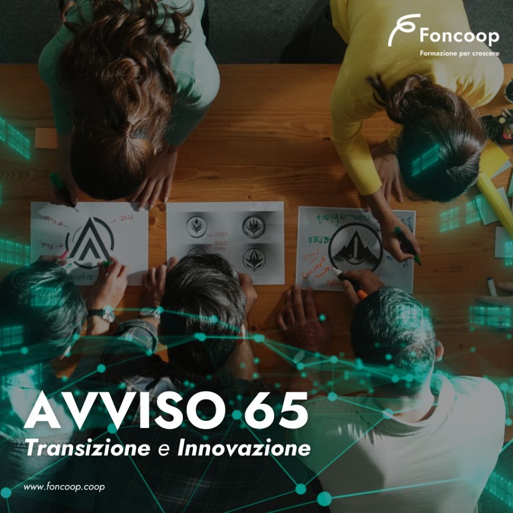 Avviso Foncoop fondo di rotazione 65 “transizione e innovazione”